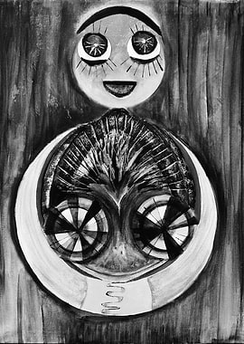 Lucy black and white