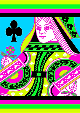 QUEEN OF CLUBS COLOURS