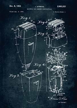 No534 Electric dry shaver