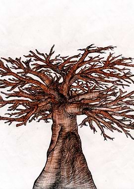 Abstrakt Tree artwork