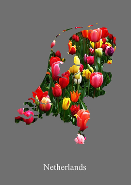 Netherlands map