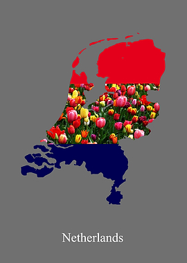 Netherlands map