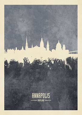 Annapolis Maryland Skyline