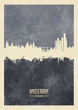 Amsterdam Skyline