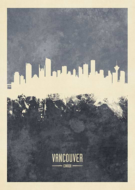Vancouver Canada Skyline