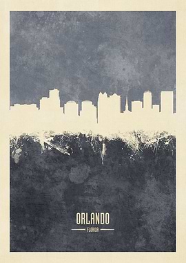 Orlando Florida Skyline
