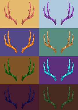 Rainbow Antlers