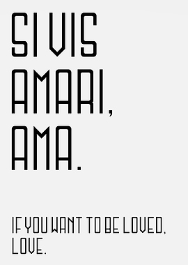 If You Want To Be Loved