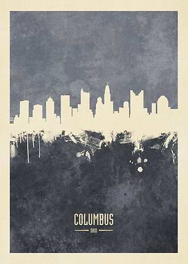 Columbus Ohio Skyline
