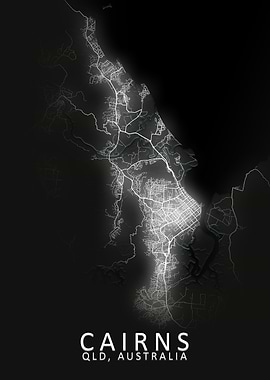 Cairns Australia City Map