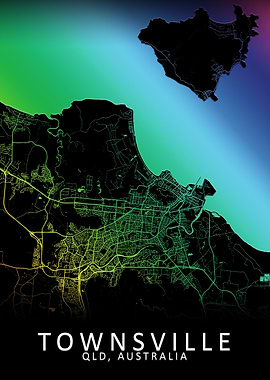 Townsville Australia Map