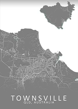 Townsville Australia Map