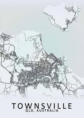Townsville Australia Map