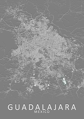 Guadalajara Mexico Map