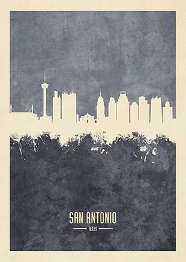 San Antonio Texas Skyline