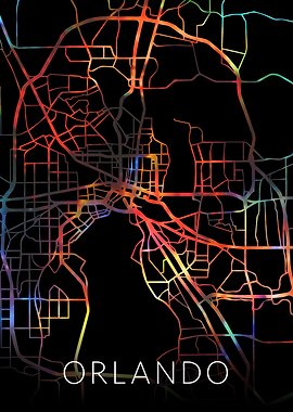 Orlando Florida Watercolor