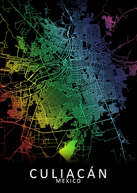 Culiacan Mexico City Map