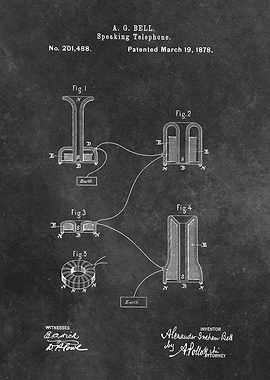 patent Bell Speaking telep