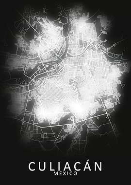 Culiacan Mexico City Map