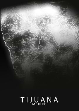 Tijuana Mexico City Map