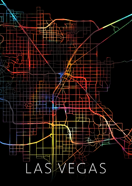 Las Vegas Nevada City Map