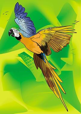 Wild Macaw 02