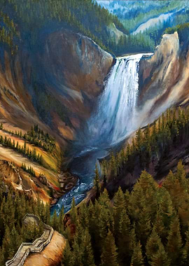 Lower Yellowstone Falls