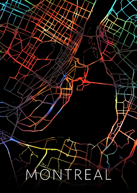 Montreal Quebec City Map