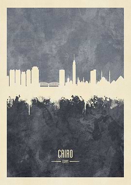 Cairo Egypt Skyline