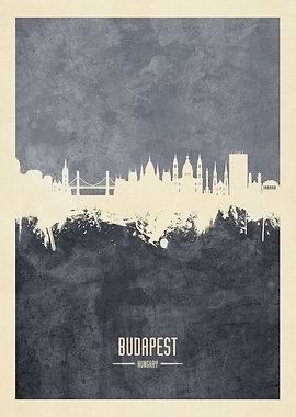 Budapest Hungary Skyline