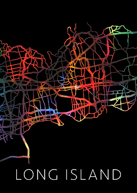 Long Island New York Map