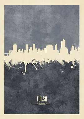 Tulsa Oklahoma Skyline
