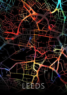 Leeds England Watercolor