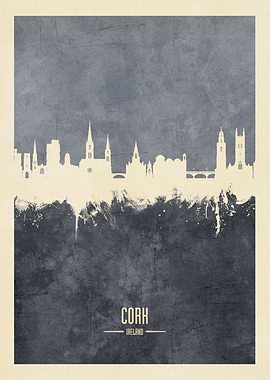 Cork Ireland Skyline