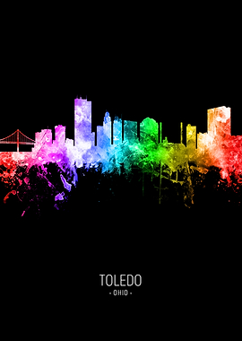 Toledo Ohio Skyline