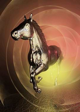 Abstract Horse 024