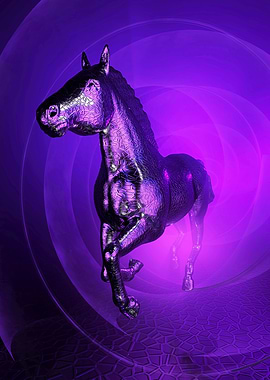 Abstract Horse 029