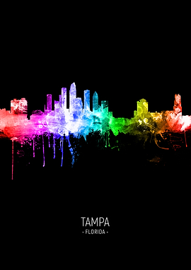 Tampa Florida Skyline