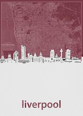 liverpool skyline red