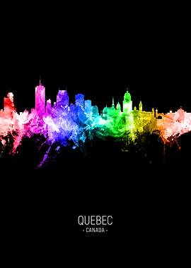 Quebec Canada Skyline