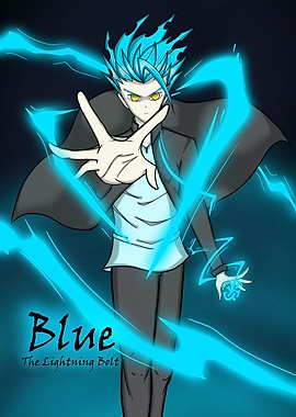 Blue The Lightning Bolt