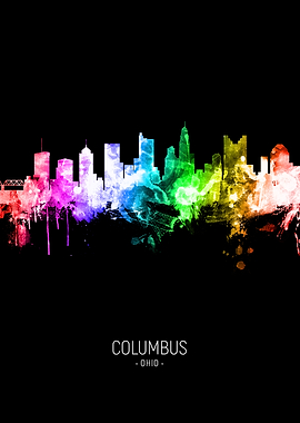 Columbus Ohio Skyline