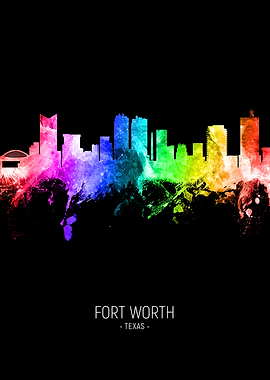 Fort Worth Texas Skyline