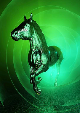 Abstract Horse 015