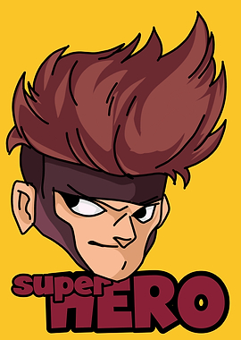 head super Hero toon