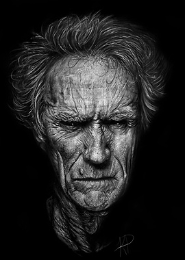 Clint Eastwood Portrait