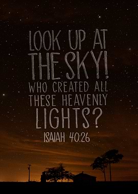 LOOK UP AT THE SKY