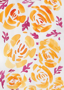 7 Watercolour Floral