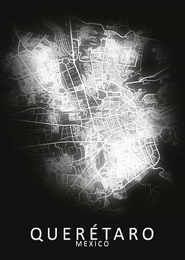 Queretaro Mexico City Map