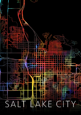 Salt Lake City Utah Map